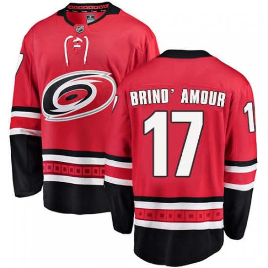 Men's Carolina Hurricanes #17 Rod Brind'Amour Fanatics ...