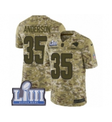 Youth Nike Los Angeles Rams #35 C.J. Anderson Limited Camo 2018 Salute to Service Super Bowl LIII Bound NFL Jersey