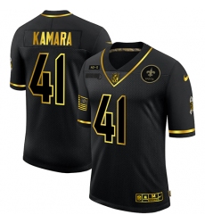 Men's New Orleans Saints #41 Alvin Kamara Olive Gold Nike 2020 Salute To Service Limited Jersey Men's New Orleans Saints #41 Alvin Kamara Olive Gold Nike 2020 Salute To Service Limited Jersey