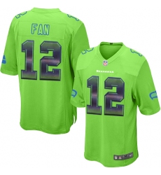 Men's Nike Seattle Seahawks 12th Fan Limited Green Strobe NFL Jersey Men's Nike Seattle Seahawks 12th Fan Limited Green Strobe NFL Jersey