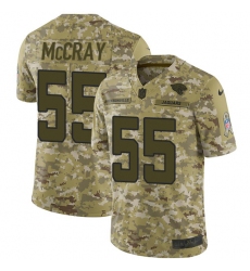 Men's Nike Jacksonville Jaguars #55 Lerentee McCray Limited Camo 2018 Salute to Service NFL Jersey