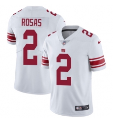 Youth Nike New York Giants #2 Aldrick Rosas White Vapor Untouchable Elite Player NFL Jersey