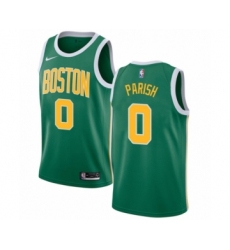 Women's Nike Boston Celtics #0 Robert Parish Green Swingman Jersey - Earned Edition