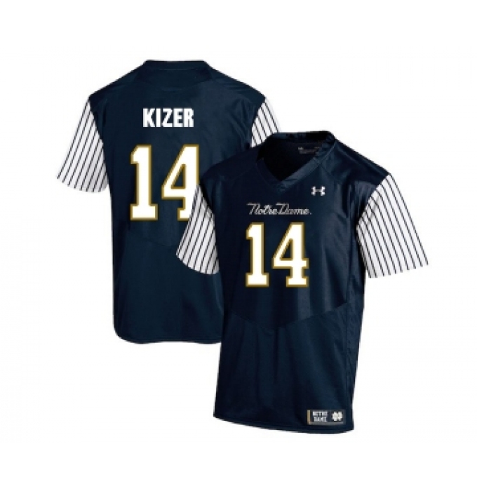 Notre Dame Fighting Irish 14 DeShone Kizer Navy College Football Jersey