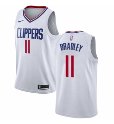 Youth Nike Los Angeles Clippers #11 Avery Bradley Authentic White NBA Jersey - Association Edition