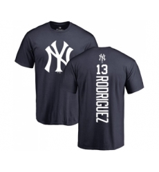 MLB Nike New York Yankees #15 Thurman Munson Gray Name & Number T-Shirt