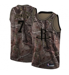 Men's Nike Houston Rockets #7 Joe Johnson Swingman Camo Realtree Collection NBA Jersey