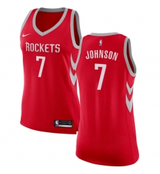 Women's Nike Houston Rockets #7 Joe Johnson Swingman Red NBA Jersey - Icon Edition