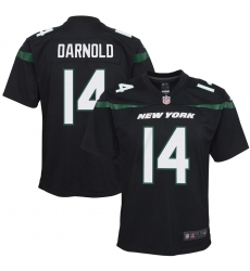 Youth New York Jets #14 Sam Darnold Nike Game Jersey - Black