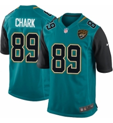 Men's Nike Jacksonville Jaguars #89 DJ Chark Game Teal Green Team Color NFL Jersey