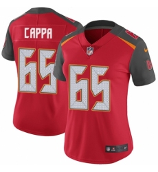 Women's Nike Tampa Bay Buccaneers #65 Alex Cappa Red Team Color Vapor Untouchable Elite Player NFL Jersey