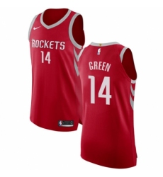 Youth Nike Houston Rockets #14 Gerald Green Authentic Red NBA Jersey - Icon Edition