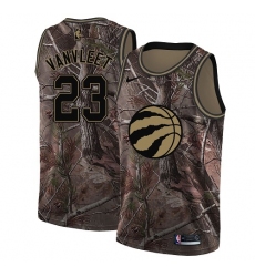 Men's Nike Toronto Raptors #23 Fred VanVleet Swingman Camo Realtree Collection NBA Jersey