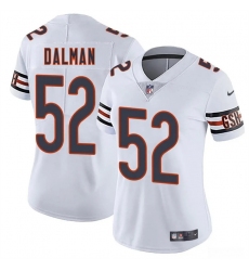 Women's Chicago Bears #52 Drew Dalman White 2025 Vapor Stitched Jersey(Run Small)