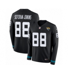 Youth Nike Jacksonville Jaguars #88 Austin Seferian-Jenkins Limited Black Therma Long Sleeve NFL Jersey