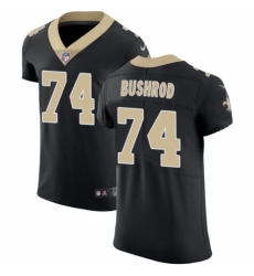 Men's Nike New Orleans Saints #74 Jermon Bushrod Black Team Color Vapor Untouchable Elite Player NFL Jersey