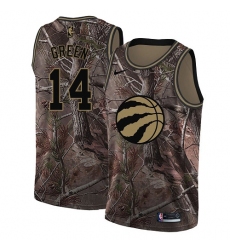 Youth Nike Toronto Raptors #14 Danny Green Swingman Camo Realtree Collection NBA Jersey