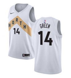 Youth Nike Toronto Raptors #14 Danny Green Swingman White NBA Jersey - City Edition