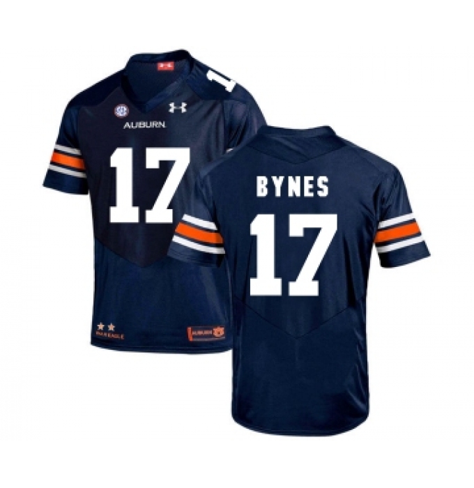 Auburn Tigers 17 Josh Bynes Navy College Football Jersey