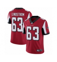 Youth Atlanta Falcons #63 Chris Lindstrom Red Team Color Vapor Untouchable Limited Player Football Jersey