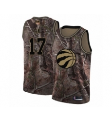 Women's Toronto Raptors #17 Jeremy Lin Swingman Camo Realtree Collection 2019 Basketball Finals Bound Jersey
