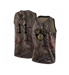 Youth Brooklyn Nets #11 Kyrie Irving Swingman Camo Realtree Collection Basketball Jersey