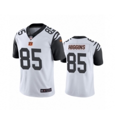 Cincinnati Bengals #85 Tee Higgins White Color Rush Limited Jersey