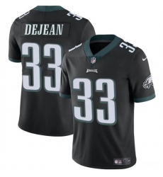 Men's Philadelphia Eagles #33 Cooper DeJean Black 2024 Draft Vapor Untouchable Limited Football Stitched Jersey