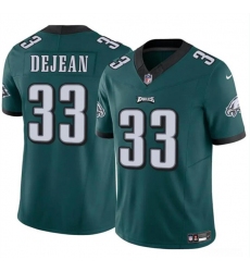 Men's Philadelphia Eagles #33 Cooper DeJean Green 2024 Draft F.U.S.E. Vapor Untouchable Limited Football Stitched Jersey