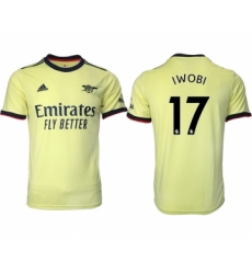 Men 2021-2022 Club Arsenal away aaa version green 17 Soccer Jersey