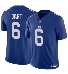 Youth New York Giants #6 Jaxson Dart Blue 2025 Draft F U S E Vapor Untouchable Limited Stitched Jersey