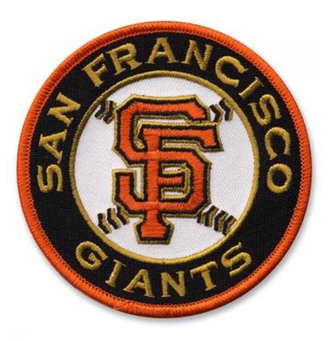 Stitched Baseball San Francisco Giants Road Sleeve Patch
