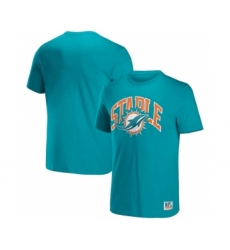 Men's Miami Dolphins x Staple Aqua Logo Lockup T-Shirt