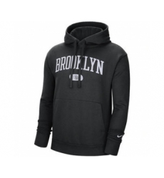 Men's Brooklyn Nets 2021 Black Heritage Essential Pullover Basketball Hoodie