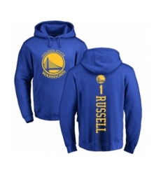 Basketball Golden State Warriors #1 D'Angelo Russell Royal Blue Backer Pullover Hoodie