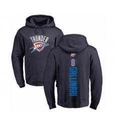 Basketball Oklahoma City Thunder #8 Danilo Gallinari Navy Blue Backer Pullover Hoodie
