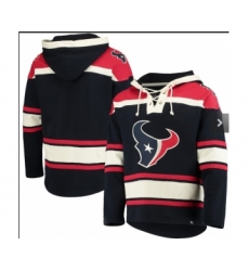 Men's Houston Texans Blank Navy Blue Team Color NFL Nike Hoodie