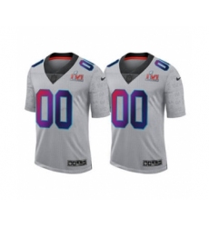 Men's Los Angeles Rams ACTIVE PLAYER Custom Gray 2022 Super Bowl LVI Limited Stitched Jersey