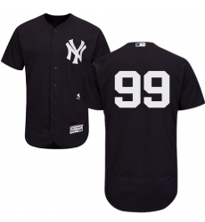 Men's Majestic New York Yankees #99 Aaron Judge Navy Blue Flexbase Authentic Collection MLB Jersey