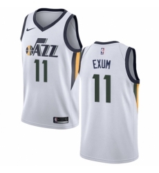 Youth Nike Utah Jazz #11 Dante Exum Authentic NBA Jersey - Association Edition