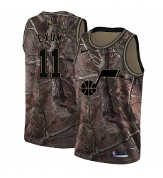 Youth Nike Utah Jazz #11 Dante Exum Swingman Camo Realtree Collection NBA Jersey
