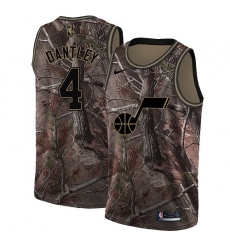 Youth Nike Utah Jazz #4 Adrian Dantley Swingman Camo Realtree Collection NBA Jersey