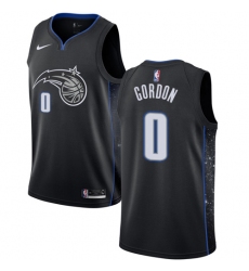 Women's Nike Orlando Magic #0 Aaron Gordon Swingman Black NBA Jersey - City Edition