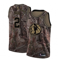 Men's Nike Dallas Mavericks #2 Jason Kidd Camo NBA Swingman Realtree Collection Jersey