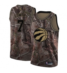 Youth Nike Toronto Raptors #7 Kyle Lowry Swingman Camo Realtree Collection NBA Jersey