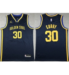 Men's Golden State Warriors #30 Stephen Curry Black Stitched Basketball Jersey