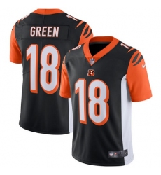 Youth Nike Cincinnati Bengals #18 A.J. Green Vapor Untouchable Limited Black Team Color NFL Jersey