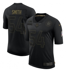 Men's Denver Broncos #58 Von Miller Black Nike 2020 Salute To Service Limited Jersey