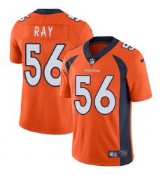 Men's Nike Denver Broncos #56 Shane Ray Orange Team Color Vapor Untouchable Limited Player NFL Jersey