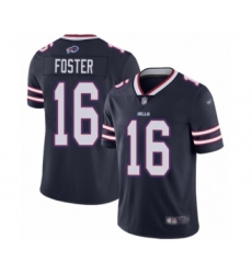 Men's Buffalo Bills #16 Robert Foster Limited Navy Blue Inverted Legend Football Jersey